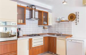 Kuchnia lub aneks kuchenny w obiekcie Beautiful Home In Pula With Sauna