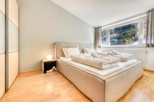 Postel nebo postele na pokoji v ubytování Familienferienwohnung Paula by A-Appartments