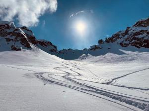 Apartment in Gaschurn near Ski Lift v zime