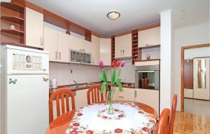 Kuchyň nebo kuchyňský kout v ubytování Two-Bedroom Apartment Misevac With Sea View 07