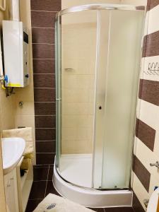 Kúpeľňa v ubytovaní Origo Apartman