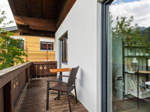 Balkon lub taras w obiekcie Chalet Bramberg near Ski Slopes