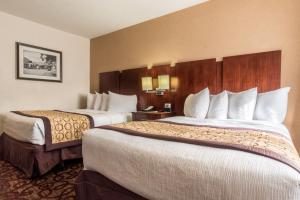Voodi või voodid majutusasutuse Hotel Moab Downtown toas