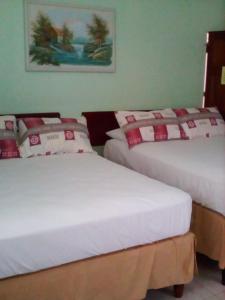 Un ou plusieurs lits dans un hébergement de l'établissement Castlevue B&B