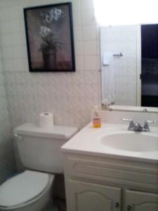 Salle de bains dans l'établissement Castlevue B&B