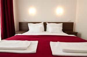 Postel nebo postele na pokoji v ubytování Hotel Hyperion