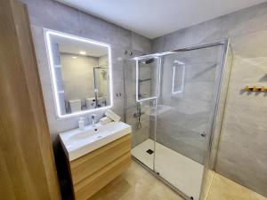 Koupelna v ubytování Apartamento Amanecer