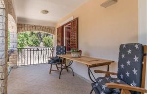 Balkón alebo terasa v ubytovaní Holiday Home Manjadvorci 08