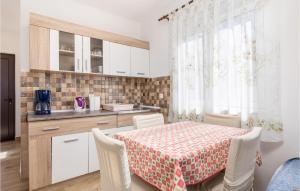 Kuchyňa alebo kuchynka v ubytovaní Gorgeous Apartment In Lukovo Sugarje