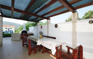 Αίθριο ή υπαίθριος χώρος στο Apartment Stari Grad Domobranska