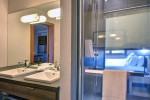 Koupelna v ubytování Deluxe Suite-sur-Lac Superieur - Tremblant Versant Nord