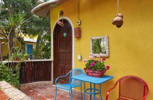 Zahrada ubytování Maison Tulum