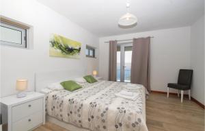 Posteľ alebo postele v izbe v ubytovaní Nice Home In Blato With House Sea View