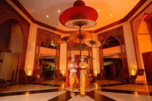 El vestíbulo o zona de recepción de Amazing Bagan Resort