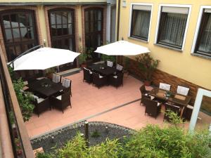 Patio nebo venkovní prostory v ubytování Gasthaus Breitenbach