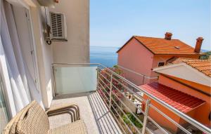 Balkón nebo terasa v ubytování Lovely Apartment In Moscenicka Draga