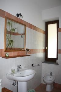 A bathroom at Le Storie di Bambu
