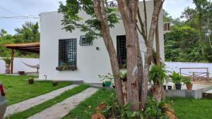 CASA CONFORTÁVEL COM 4 QUARTOS EM ALTER DO CHÃO外面的花园