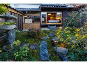 BRANCHERA VILLA ASUKA - Accommodation Registered as a National Tangible Cultural Property外面的花园