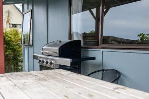 Grillaðstaða í boði fyrir gesti á mótelinu