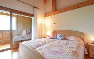 Posteľ alebo postele v izbe v ubytovaní 2 Bedroom Lovely Home In Lamon