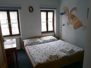 Posteľ alebo postele v izbe v ubytovaní Penzion Po Vode