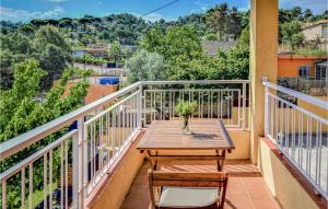 Balkón nebo terasa v ubytování Pet Friendly Home In Vidreres