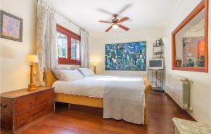 Posteľ alebo postele v izbe v ubytovaní 3 Bedroom Pet Friendly Home In Trencall + 25 fotografií