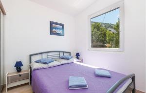 Posteľ alebo postele v izbe v ubytovaní Nice Apartment In Lukovo Sugarje