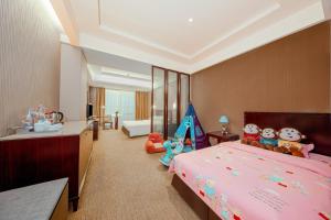 Postel nebo postele na pokoji v ubytování Park Plaza Changzhou, A member of Radisson Hotel&Resorts