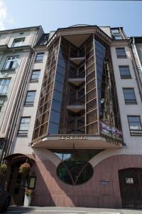 Budova, v ktorej sa hotel nachádza