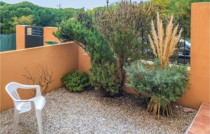 A garden outside Jarales Alpha