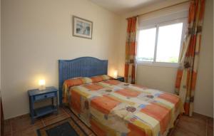 A bed or beds in a room at Jarales Alpha
