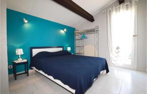 Ένα ή περισσότερα κρεβάτια σε δωμάτιο στο Nice Home In Prunete With Wifi