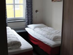 Postel nebo postele na pokoji v ubytování Tasteful apartment in Neuastenberg near ski area