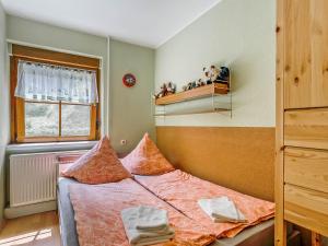 Postel nebo postele na pokoji v ubytování Holiday Home in Jägersgrün with Sauna
