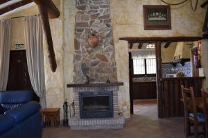 Posezení v ubytování Finca Ventorrillo Competa