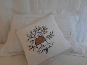 Posteľ alebo postele v izbe v ubytovaní La Meriggia Senigallia Agriturismo