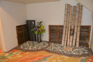 阿堪克索酒店房間的床