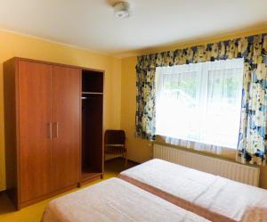 Postel nebo postele na pokoji v ubytování Meyer Appartments