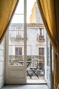 A balcony or terrace at San Demetrio