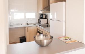 Kuchyň nebo kuchyňský kout v ubytování Pet Friendly Apartment