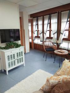TV a/nebo společenská místnost v ubytování Apartamento Valle del Güeña