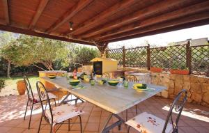 Vonkajšia záhrada v ubytovaní Villa Levante vista mare Cornino