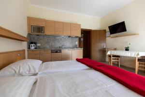 Postel nebo postele na pokoji v ubytování Apartments Wandaler am Kreischberg