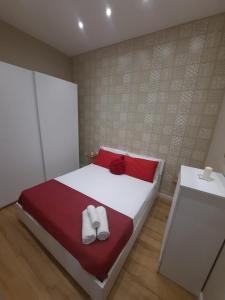A bed or beds in a room at O Vascetiello