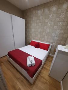 A bed or beds in a room at O Vascetiello