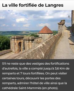 a view from the top of a castle wall at Chez Émile maison d'hotes 2 chambres avec jardin privé in Humes