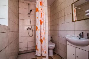 Koupelna v ubytování Jantar + 25 fotografií