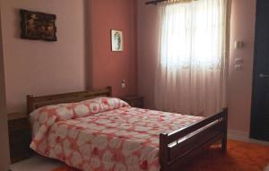 Postel nebo postele na pokoji v ubytování Apartment Leventoxori Ilias With Sea View 06